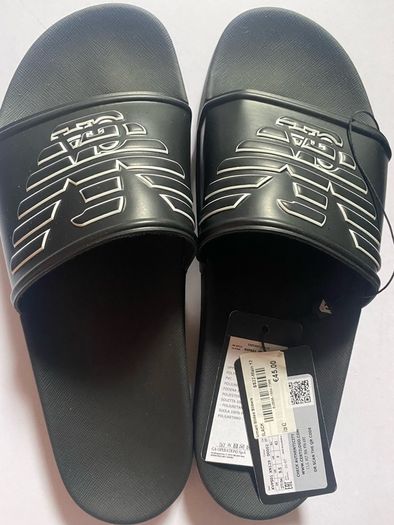 Emporio Armani Sliders size 43 brand new with tag