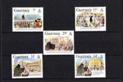 1987 Guernsey The 200th Anniversary of the visit from John Wesley Commemorative Stamps Mint Never Hinged (MNH)