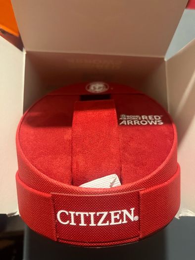 Citizen watch red arrows empty box brand new