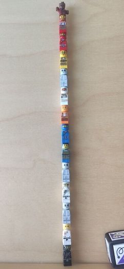 LEGO Collection (2011-2018) Mixed Figures & Bricks, Blue Ninjago NRG Zane figure with his spinner.
