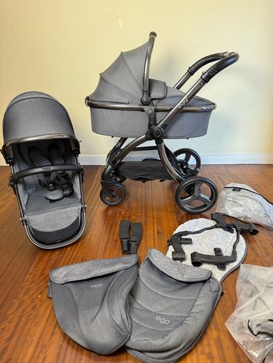 New condition Egg2 double or single pram