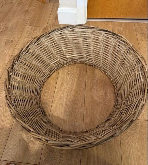Wicker Christmas tree skirt