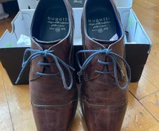 Bugatti men's brown shoes - EU 43 (UK 9/9.5)