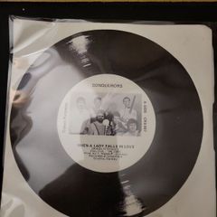 Conquerors When A Lady Falls In Love 7 inch Vinyl Record Irish Press DJ Promo Letter Included