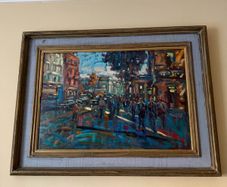 Norman Teeling painting