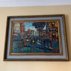 Norman Teeling painting