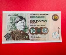 Scotland ( Clydesdale BANK  ) 10 Pounds 2007   UNC. Pick 226f