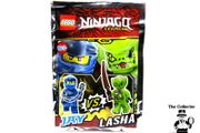 LEGO Ninjago Jay VS Lasha Twin Pack Foil Pack Polybag Limited Edition Brand New Sealed