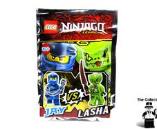 LEGO Ninjago Jay VS Lasha Twin Pack Foil Pack Polybag Limited Edition Brand New Sealed