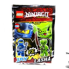 LEGO Ninjago Jay VS Lasha Twin Pack Foil Pack Polybag Limited Edition Brand New Sealed