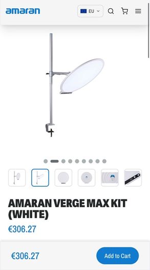 Amaran Verge Max 60W Bi-Color LED Studio Light Kit New