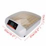 BRAND NEW 56 Eggs Incubator Automatic Hatcher Poultry Digital Image 6