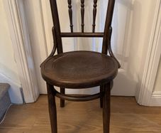 Genuine Pre War Antique Bentwood Cafe Chair, Mazowia c. 1910-1930 (Thonet No. 33 Style)