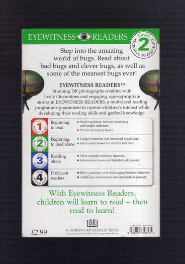 Eyewitness - Bugs Bugs Bugs - Fantastic Book