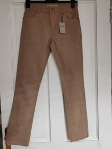 Boys brown chino type jeans