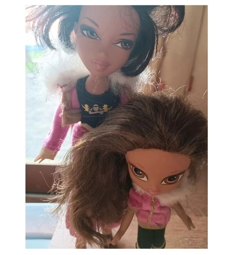 Bratz Yasmin and Mum Portia - 2001 dolls
