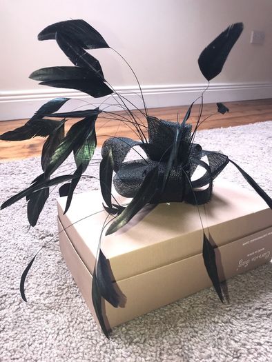 Black Fascinator