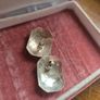 Vintage Silvertone Earrings Image 3