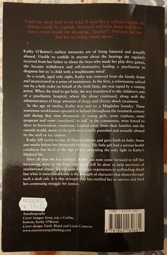 Kathy's Story: A Childhood Hell Inside The Magdalen Laundries by Kathy O'Beirne