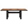Garden Dining Table Black 200x100x74 cm Poly Rattan Image 6
