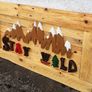 NEW Rustic STAY WILD Wood Art Wall Sign Image 4