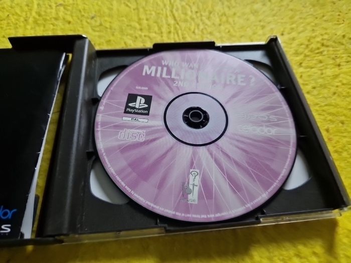 2nd Edition Who Wants to be a Millionaire PlayStation1 ps1 PlayStation2 ps2 games Original