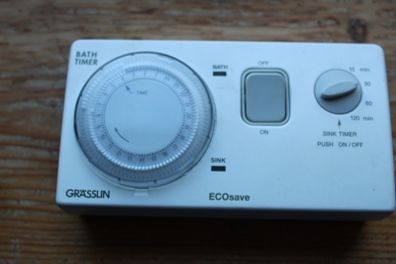 Unused Grasslin ECOsave Dual Immersion Heater Switch and Timer