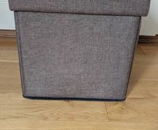 Storage Ottoman(folding) Brown