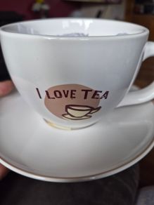 Large Cup and Saucer