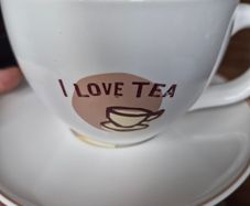 Large Cup and Saucer