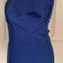 Simon Jersey One Button Tunic Blue Spa Salon Therapist Healthcare Uniform UK10 Payment By REVOLUT or PAYPAL Image 5