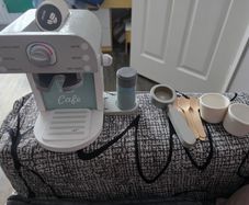 Wooden Coffee Machine