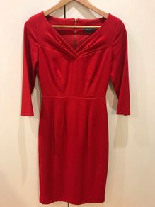 Red dress (U.K. 8) Like new