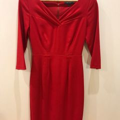 Red dress (U.K. 8) Like new