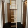 Minka Insulated Loft Ladder with Wooden Frame Image 2