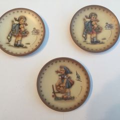 Miniature Hummel Collectable Plates