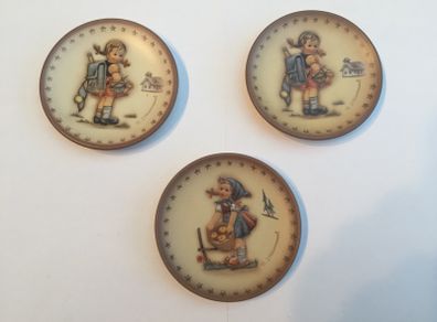 Miniature Hummel Collectable Plates