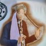 Vintage Fabienne Jouvin Paris Very Decorative Tray - Hand Painted With Stand Image 7