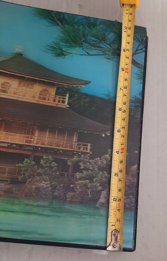 large musical photo alumb Japanese wooden