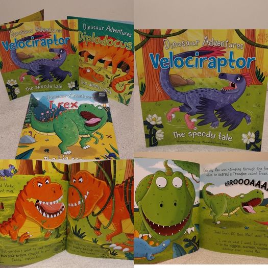 Dinosaur Adventures Story Books