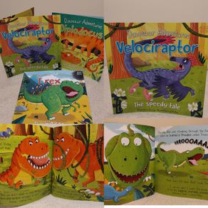Dinosaur Adventures Story Books