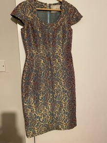 Joanne Hynes silk brocade dress Size 10