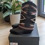 Cowboy boots-Matisse Western Embroidered Boots 4UK Image 4