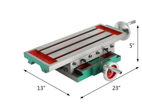 BRAND NEW 450x170mm Cross Milling Machine Working Table Slide Multifunction 2 Axis 4 Ways