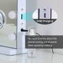 SALE | Bluetooth Hollywood Vanity Mirror with Lights, USB Charging, Touchscreen Control for Bedroom, Large 15 Dimmable LED Bulbs Makeup Mirror Image 4