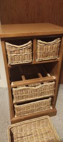 Storage press wicker