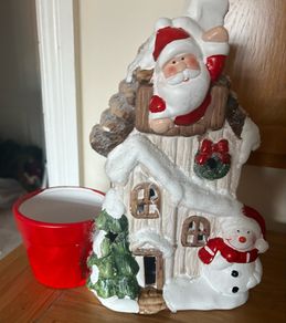 Ceramic Christmas Plant holder