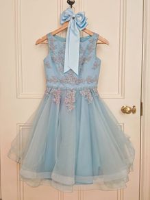 Powder Blue Confirmation Dress