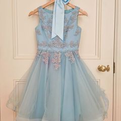 Powder Blue Confirmation Dress