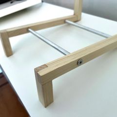 Solid Poplar Vinyl Record Stand